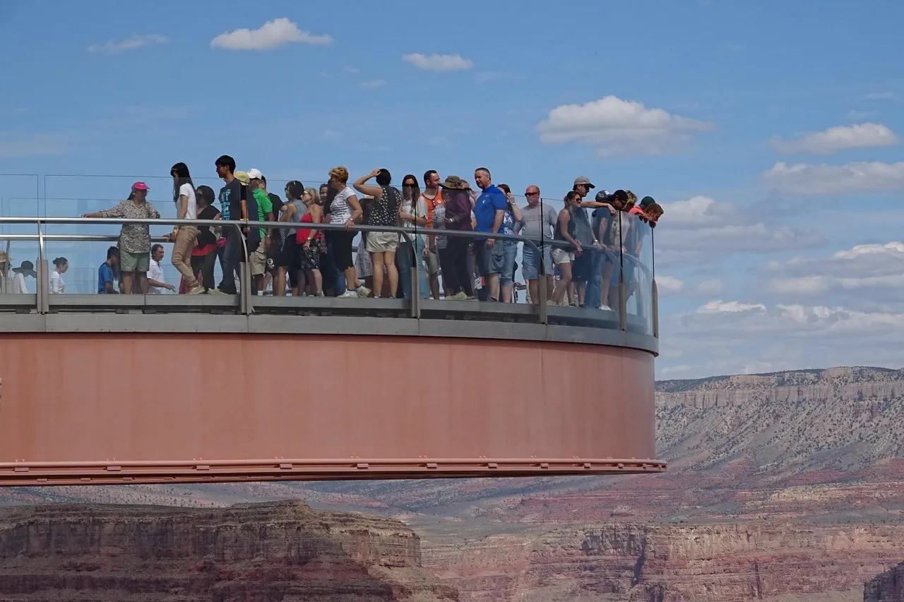 Following the Colorado River.