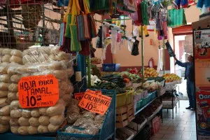A little Spanish is useful if you want to shop in the local markets.