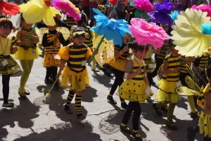 Children's parade San Miguel de Allende