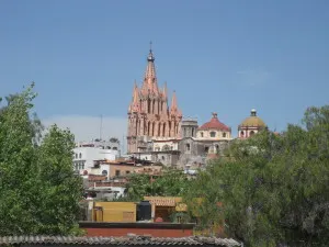The Parroquia in San Miguel de Allende