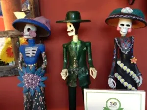 Skeletons in Folk Art. San Miguel de Allende