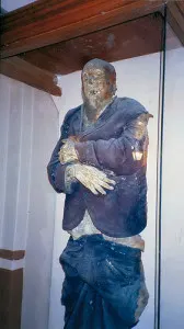 Mummy dressed in modern clothing