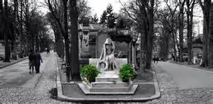 Elaborate Cemetery Sculpture at Montmartre